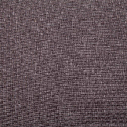 Ensemble de canapé 2 pcs tissu taupe