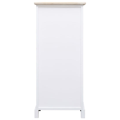 Armoire latérale 38x28x86 cm Bois de Paulownia