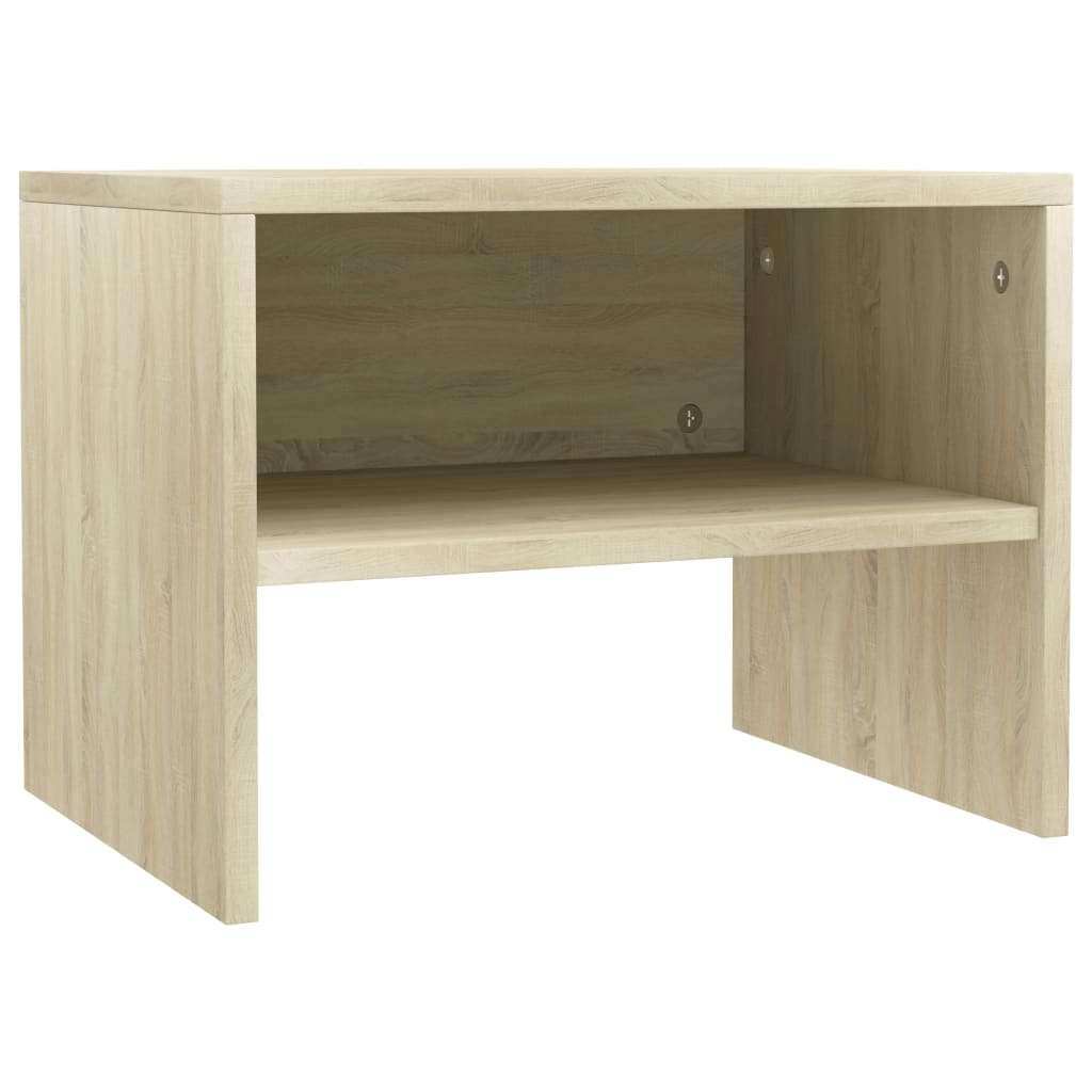 Table de chevet chêne sonoma 40x30x30 cm Bois d'ingénierie