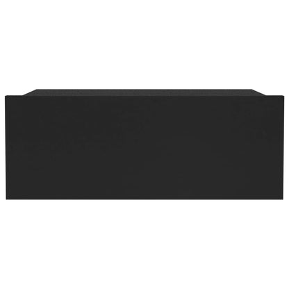 Tables de chevet flottantes 2 pcs Noir 40x30x15 cm