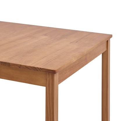 Table à manger Marron miel 180x90x73 cm Bois de pin