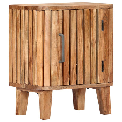 Table de chevet 40 x 30 x 50 cm Bois d'acacia massif