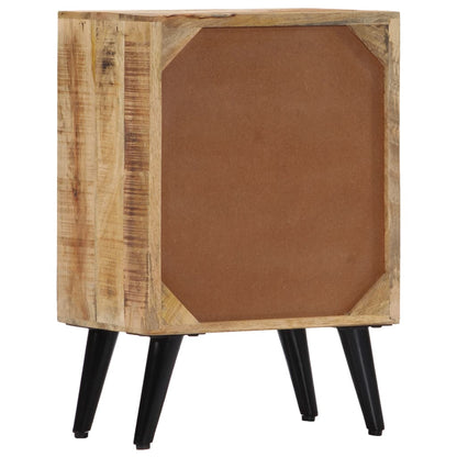 Table de chevet 40 x 30 x 60 cm Bois de manguier massif