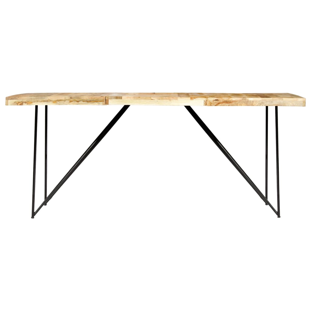 Table à manger 180x90x76 cm Bois de manguier massif