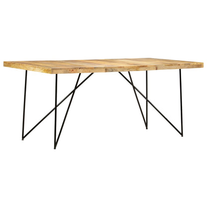 Table à manger 180x90x76 cm Bois de manguier massif