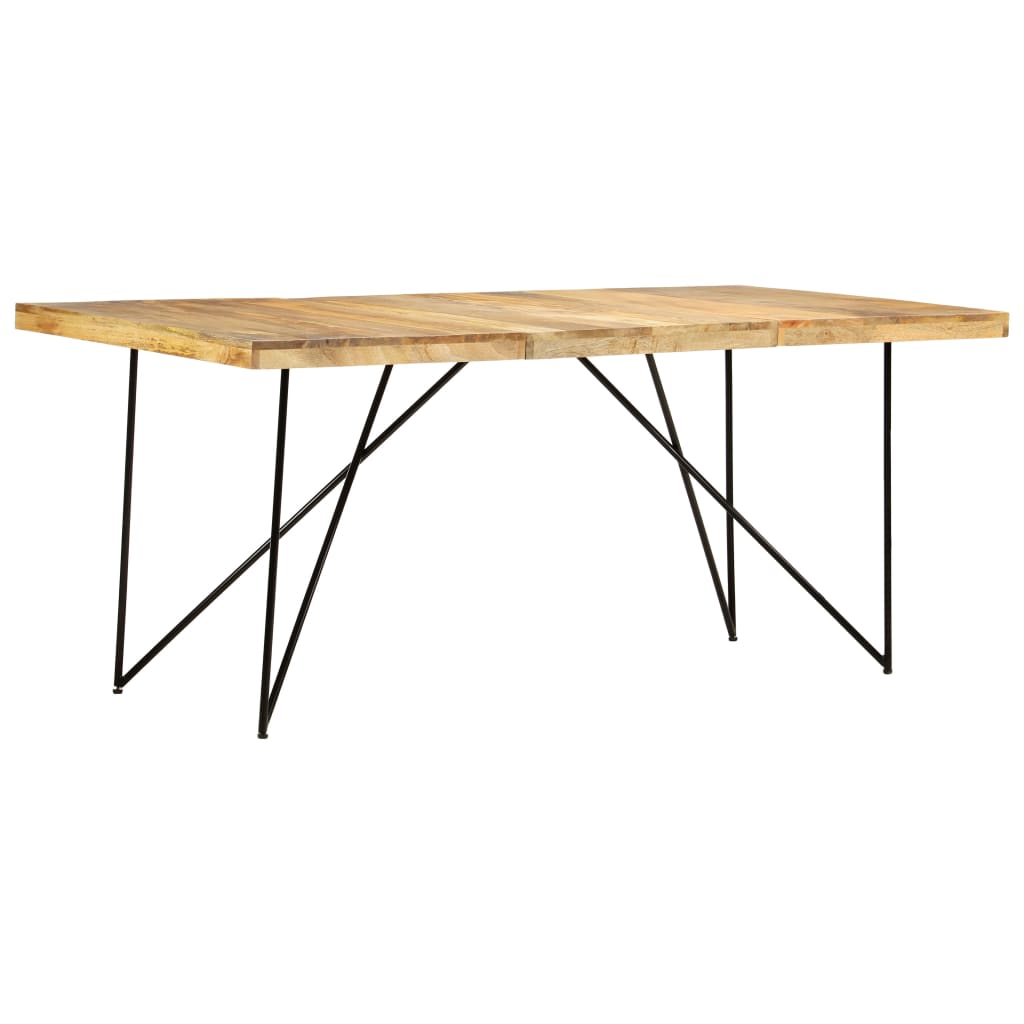 Table à manger 180x90x76 cm Bois de manguier massif