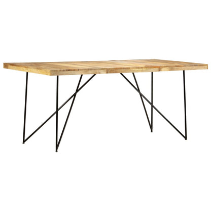 Table à manger 180x90x76 cm Bois de manguier massif