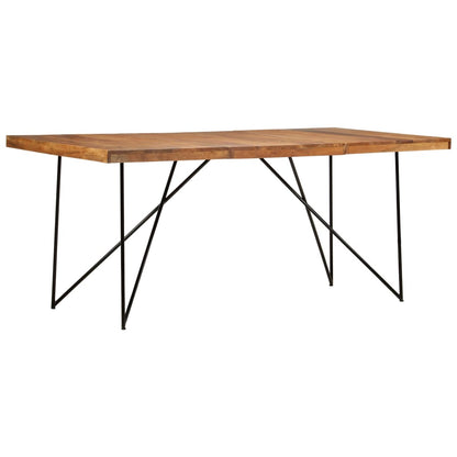 Table à manger 180x90x76 cm Bois d'acacia massif