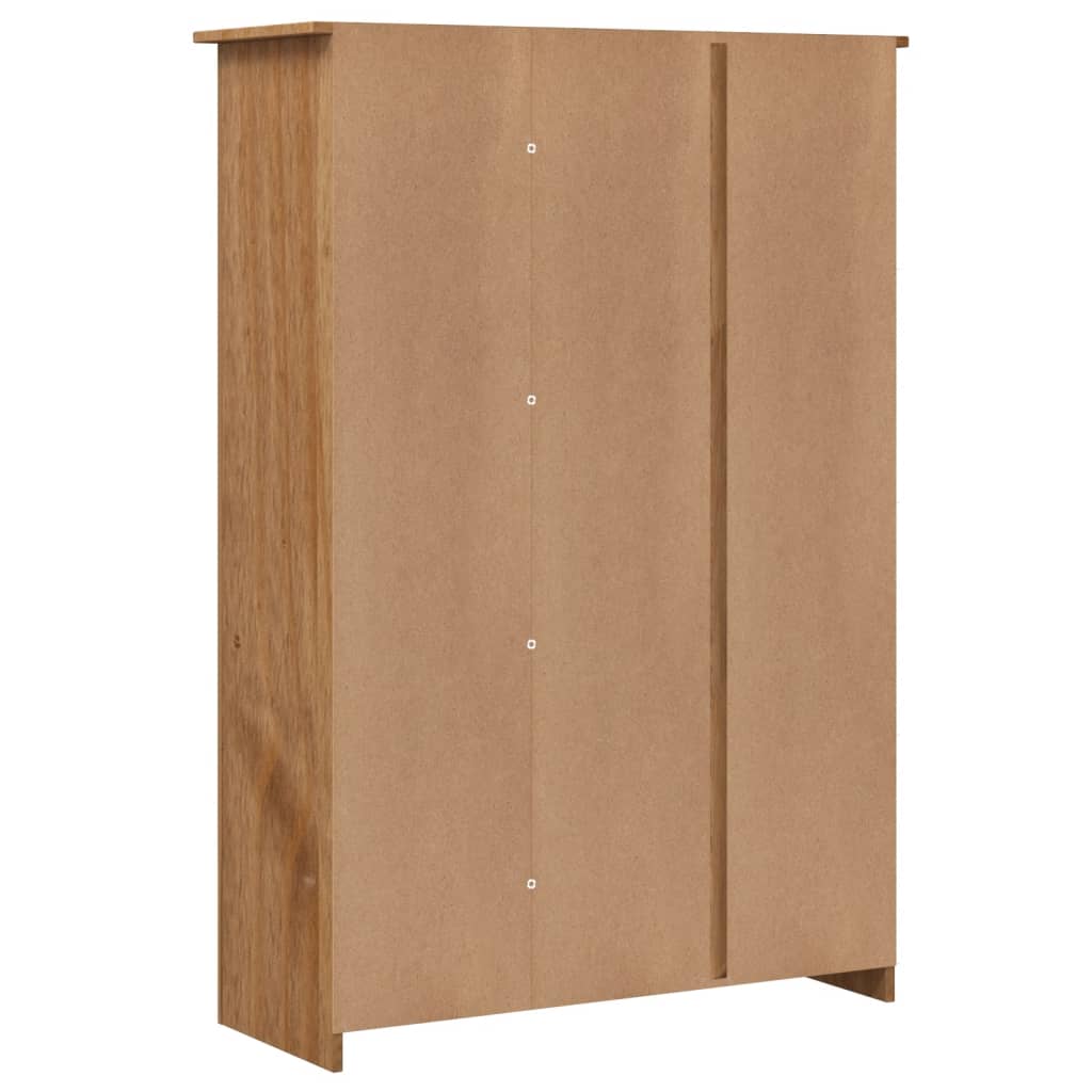 Garde-robe à 3 portes 118x50x171,5 cm Pin Assortiment Panama