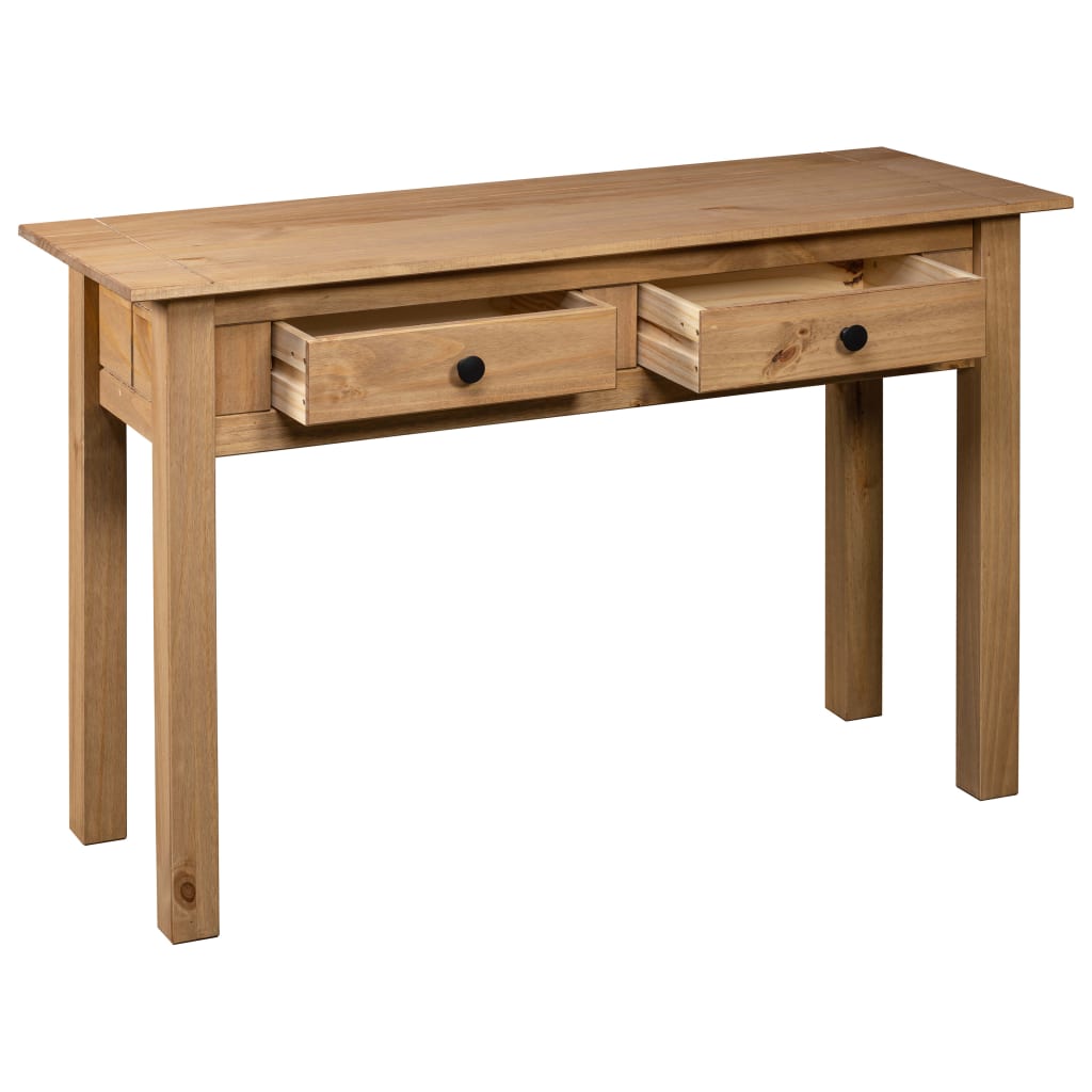 Table console 110x40x72 cm Pin solide Gamme Panama