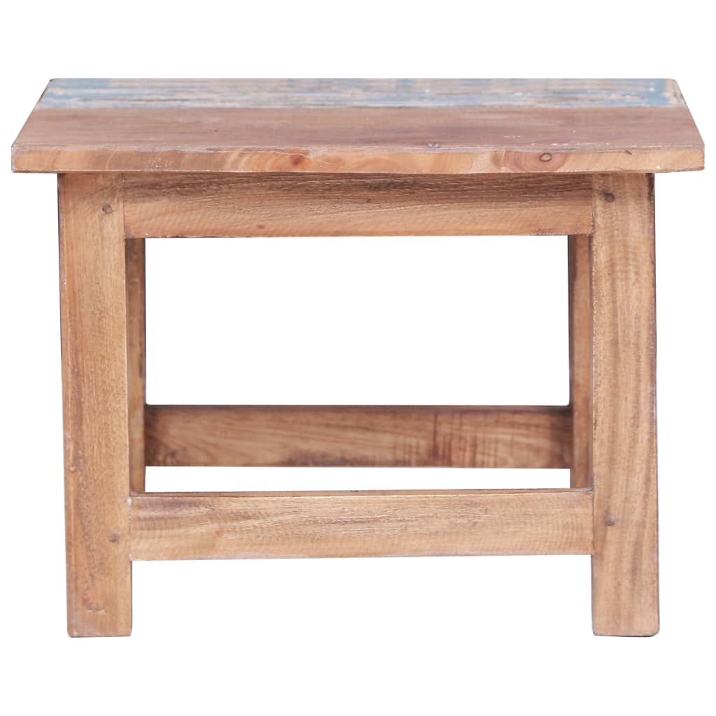 Tables gigognes 2 pcs bois d'acajou massif