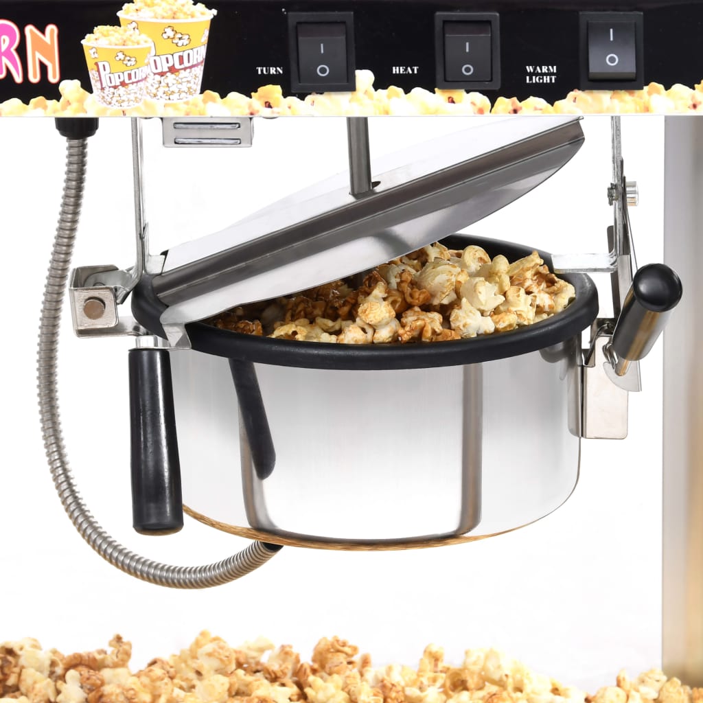 Machine à pop-corn avec pot de cuisson en téflon 1400 W