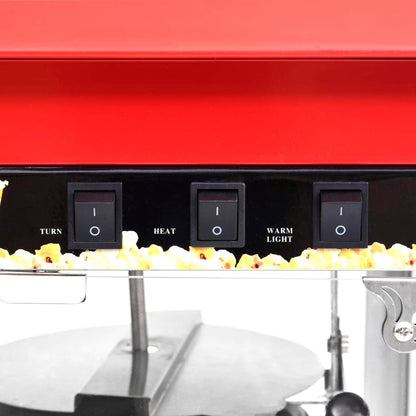 Machine à pop-corn avec pot de cuisson en téflon 1400 W