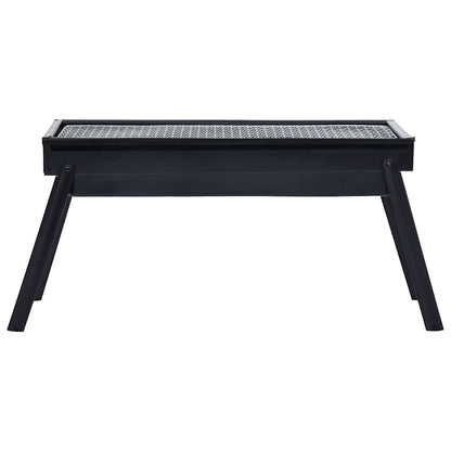 Barbecue portable de camping Acier inoxydable 60x22,5x33 cm