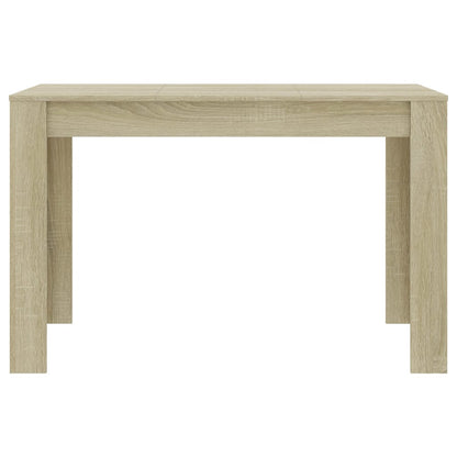 Table à manger Chêne sonoma 120x60x76 cm Bois d'ingénierie