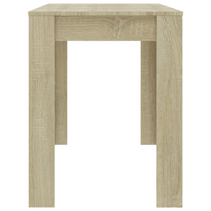 Table à manger Chêne sonoma 120x60x76 cm Bois d'ingénierie