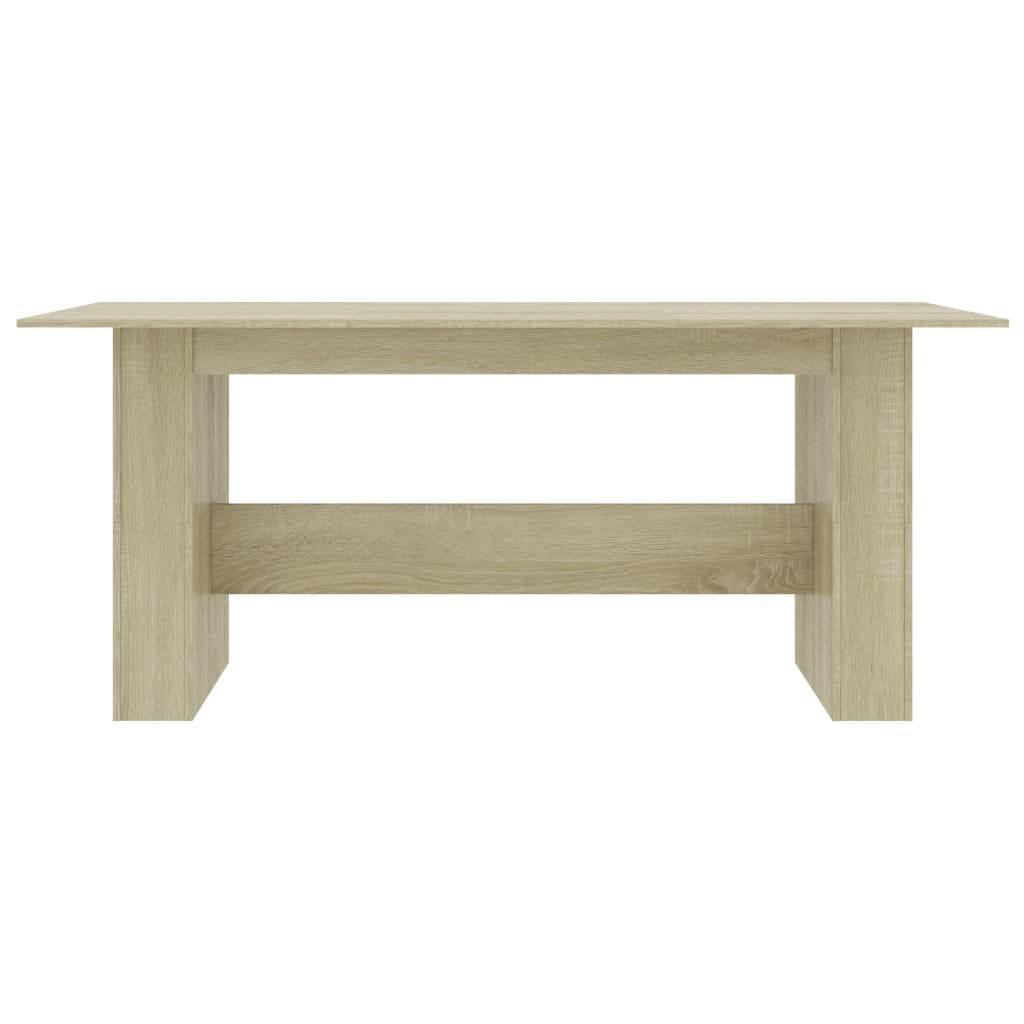 Table à manger Chêne sonoma 180x90x76 cm Bois d’ingénierie