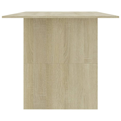 Table à manger Chêne sonoma 180x90x76 cm Bois d’ingénierie