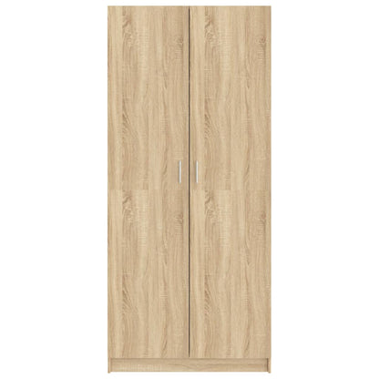 Garde-robe Chêne sonoma 80x52x180 cm Bois d’ingénierie