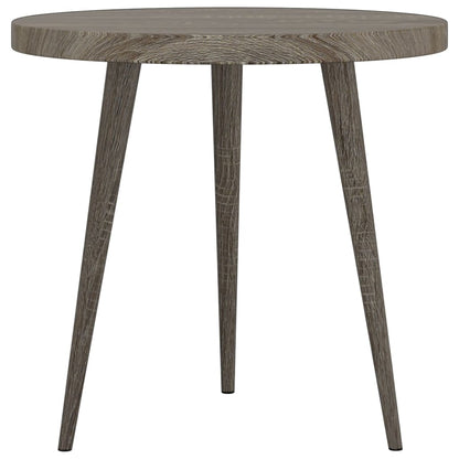 Ensemble de tables d'appoint 3 pcs Gris MDF et fer