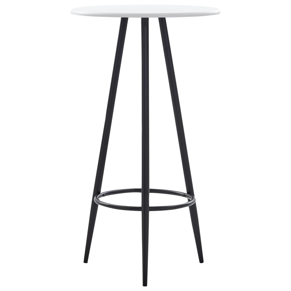 Table de bar Blanc 60 x 107,5 cm MDF