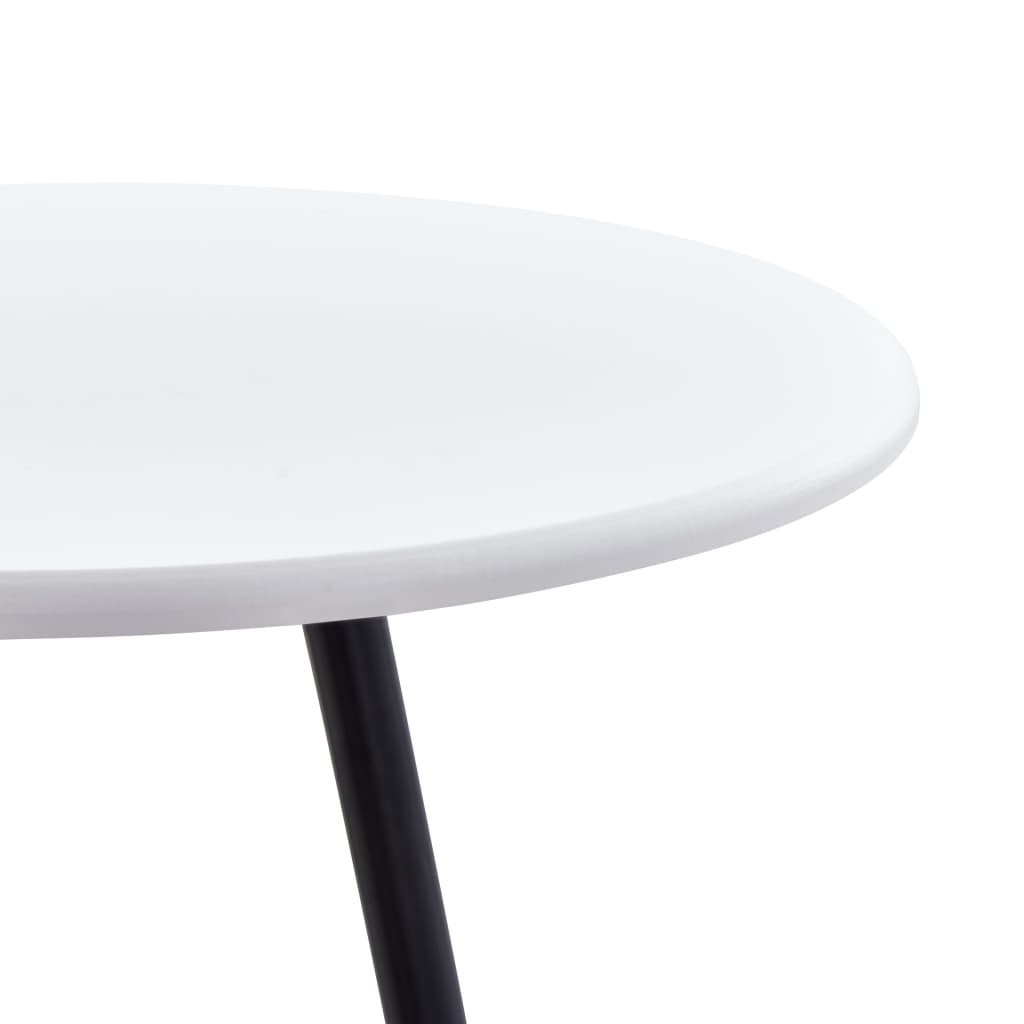 Table de bar Blanc 60 x 107,5 cm MDF