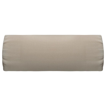 Appui-tête de chaise longue Taupe 40x7,5x15 cm Textilène