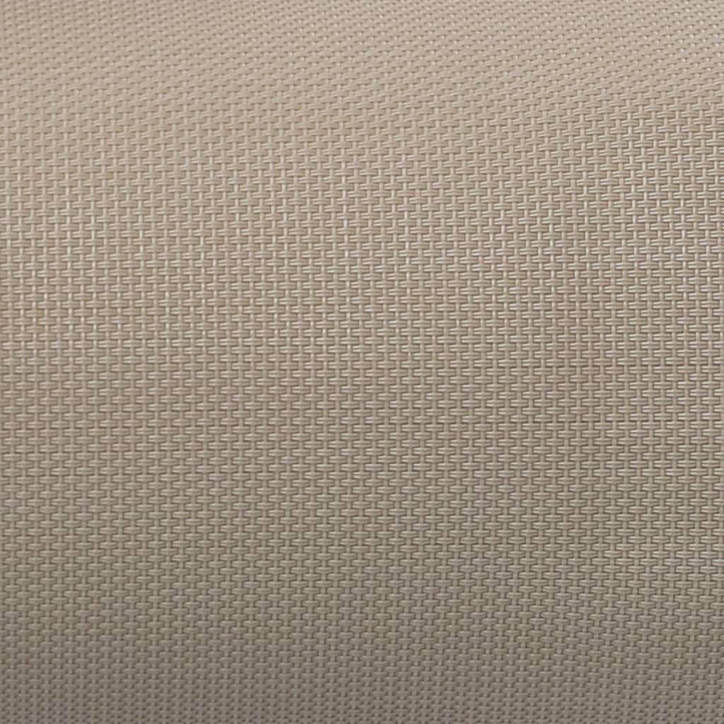 Appui-tête de chaise longue Taupe 40x7,5x15 cm Textilène