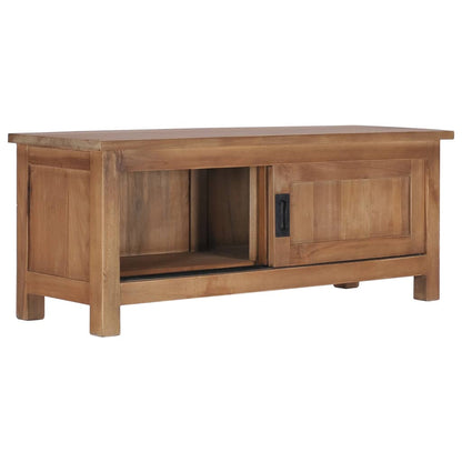 Meuble TV 90x30x35 cm Bois de teck massif