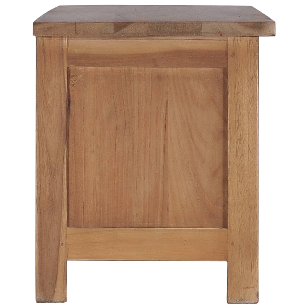 Meuble TV 90x30x35 cm Bois de teck massif