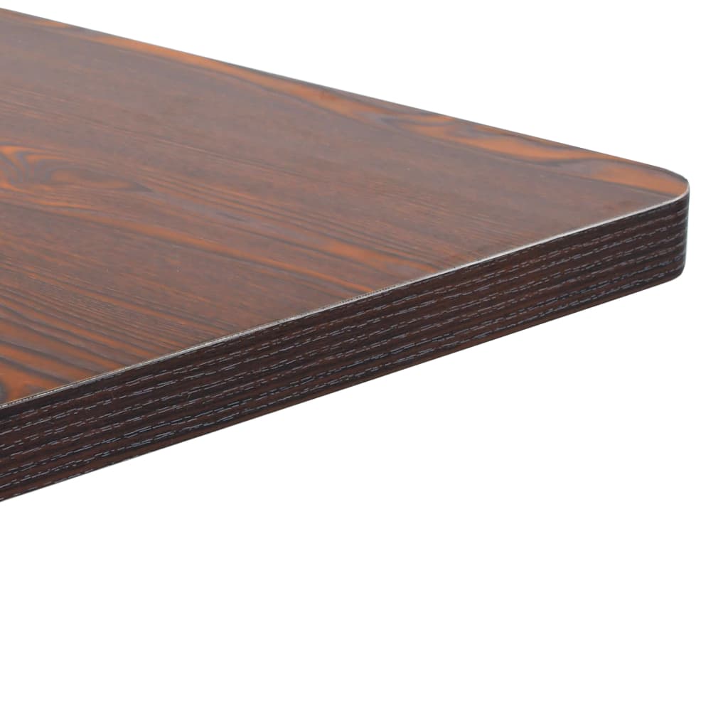 Table de bistro Marron foncé 60x60 cm MDF