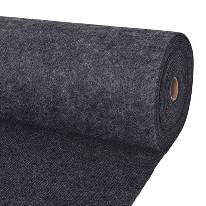 Tapis strié pour exposition 1,2x10 m Anthracite