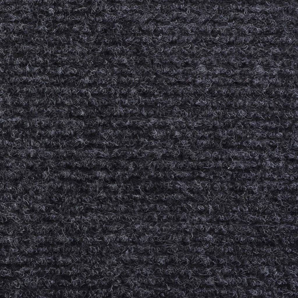 Tapis strié pour exposition 1,2x10 m Anthracite