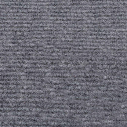 Tapis strié pour exposition 1,2x10 m Gris