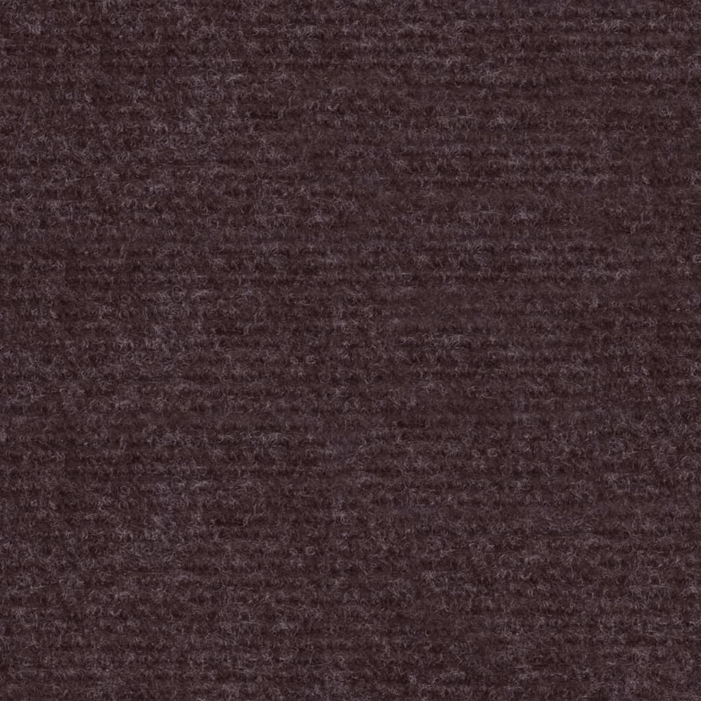 Tapis strié pour exposition 1,2x15 m Marron