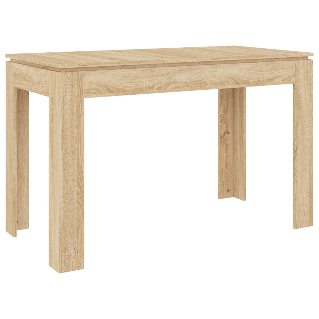 Table à manger Chêne sonoma 120x60x76 cm Bois d'ingénierie