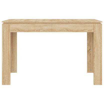 Table à manger Chêne sonoma 120x60x76 cm Bois d'ingénierie