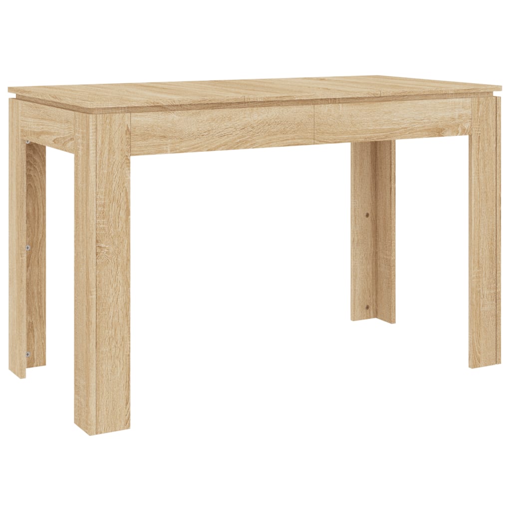 Table à manger Chêne sonoma 120x60x76 cm Bois d'ingénierie