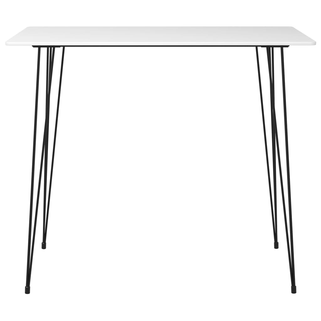 Table de bar Blanc 120x60x105 cm