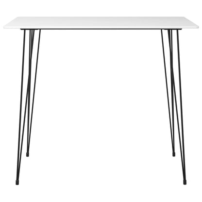 Table de bar Blanc 120x60x105 cm