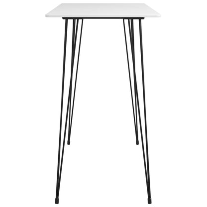 Table de bar Blanc 120x60x105 cm