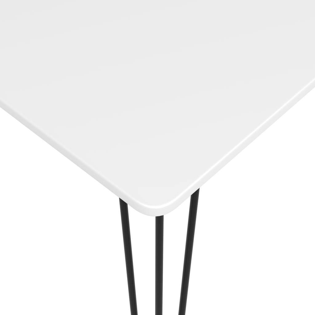 Table de bar Blanc 120x60x105 cm