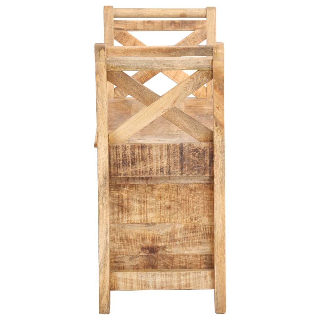 Banc d'entrée 103x33x72 cm Bois de manguier solide