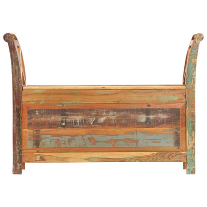 Banc d'entrée 103x33x72 cm Bois de récupération solide