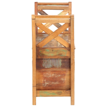 Banc d'entrée 103x33x72 cm Bois de récupération solide