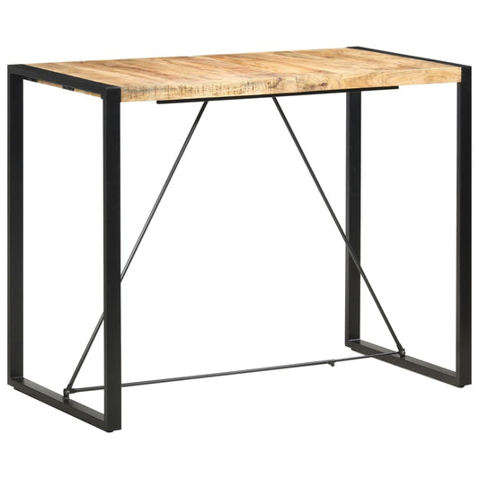 Table de bar 140x70x110 cm Bois de manguier massif