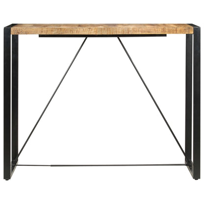 Table de bar 140x70x110 cm Bois de manguier massif