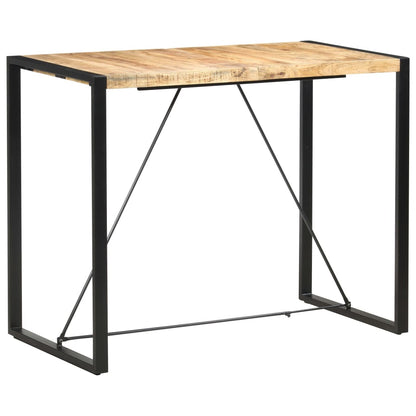 Table de bar 140x70x110 cm Bois de manguier massif