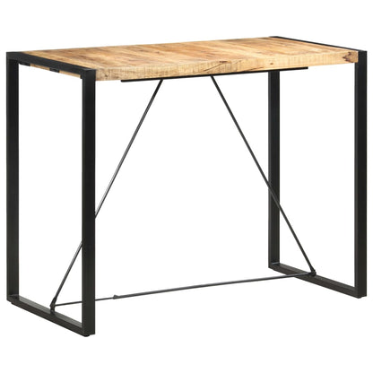 Table de bar 140x70x110 cm Bois de manguier massif