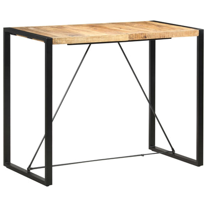 Table de bar 140x70x110 cm Bois de manguier massif